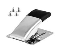 Bsbkoj Fish Gripper, Stainless Steel Fishing Clamp, Fish Control Tool, with | Quick Clamp Fish Grabber, 8.2x8cm, For Outdoor Sea Shore Kayak Lake River Rock Ice Saltwater Fishermen Men