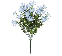 Bsbkoj Flores artificiales de margaritas, flores artificiales de margarita, flores silvestres decorativas simuladas de 14,56 pulgadas, arreglos florales portátiles para dormitorio, estudio, mesa