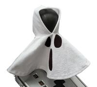 Bsbkoj Gear Shift Hoodie, Ghost-Themed Gear Stick Cover, Adorable Halloween Elastic Festive Decoration, Wide Fit Accessory for Family Outings, Car Truck Van, 8.66x6.69 pulgadas