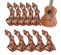 Bsbkoj Guardias de selección de guitarra eléctrica, Pickguard de guitarra acústica | 10 piezas Guardia de selección de guitarra acústica de PVC - Accesorios de graves anti-jóvenes para jóvenes