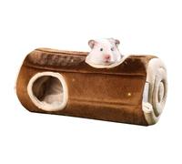 Bsbkoj Hamster Warm Bed, Small Animal Cage House Cushion Fleece Hut