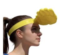 Bsbkoj Hand Shaped Sun Hat, 3D Printed Funny Novelty Headband with Wide Brim Sun Protection Design, Lightweight Summer Sunscreen Cap, for Cycling Fishing Beach Hiking Boating Outdoor Travel