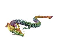 Bsbkoj Impresión 3D, dragón impreso en 3D, gran dragón impreso en 3D con articulación flexible, figuras de animales, artículos de impresión 3D, decoración del hogar, modelos para, niñas, adultos