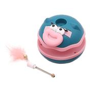 Bsbkoj Interactive Cat Ball Kitten Toys, Bell Accessories, Pet Supplies, Exercise and Boredom Relief, Product Size: About 7.48x3.54 inches, Indoor Games Compact Ideal for Cats