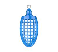 Bsbkoj Jaula De Cebo | Ligera, Gran capacidad con pivote bloqueable | Jaula de Cebo para Pesca | para principiantes, profesionales, mar, lago, río, tanque,