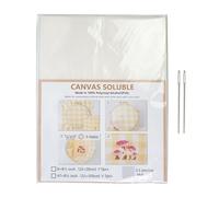 Bsbkoj Lámina de bordado - Soluble en agua para coser a máquina, ideal para principiantes aficionados en la fabricación de camisas, estampados florales, letras creativas costura DIY