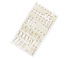 Bsbkoj Letras Pegatinas | Números Alfabeto Calcomanías Impermeables - Pegatinas autoadhesivas de Números de Letras | Para Tarjetas de Saludo Contenedores Ventanas Puertas Coches Aula Paredes Telas