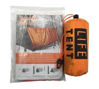 Bsbkoj Life Tent, All-Weather Survival, Lightweight Storm and Tornado Shelter Tent with Thermal Protection, Compact Survival Gear for Outdoor Camping, Hiking, Disaster