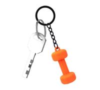 Bsbkoj Llavero con mancuernas para fitness, llavero de gimnasio, llavero para entrenamiento de mujer, llavero original, bonito diseño para gimnasio
