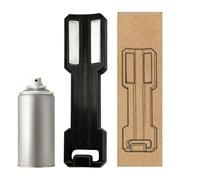 Bsbkoj Magnetic Aerosol Spray Can Holder, 4-Inch High-Strength Bottle Holder, Powerful Neodymium Hardware, Industrial Storage Rack with Utility Style, Organizer for Cages and Toolboxes