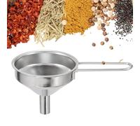 Bsbkoj Mini Embudo de Acero Inoxidable | Embudo de Cerveza | Embudos de Condimentos de Metal - Para Padres Chefs Panaderos Jabón de Manos Apartamento Restaurante Camping Picnic