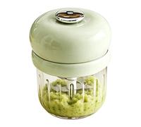 Bsbkoj Mini Picadora de Ajo - Picadora Eléctrica de Alimentos - Trituradora de Alimentos Portátil - Para: Casa, Camping, Restaurante, Cocina, Apartamento, Picnic, Ajo, Ensaladas, Jengibre y