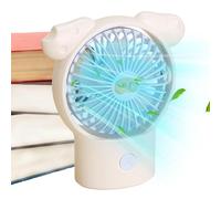 Bsbkoj Mini Ventilador Portátil Calma Refrigeración Verano Ángulo Ajustable | Para Oficina Casa Escuela Dormitorio Exterior Viaje - Para Casa, Exterior, Viajes, Camping, Pesca Picnic Playa
