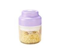 Bsbkoj - Molinillo de ajo, 320 ml inalámbrico recargable USB herramienta de cocina - Picadora eléctrica - para cocinar barbacoa camping fiesta preparación hamburguesas comida jengibre carne nuez
