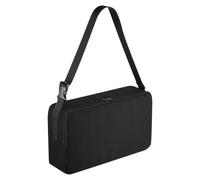 Bsbkoj Music Stand Bag, Waterproof Instrument Case with Shoulder Strap, Guitar Base Storage Organizer, Portable Black Travel Holder for Accessories, Polyester Nylon, 8.66 Inches