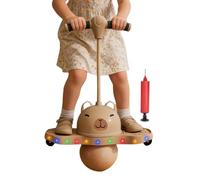 Bsbkoj Pelota Saltarina de Equilibrio para Adultos | Juguete de Entrenamiento Equilibrio con Luz | Juguete de Gran Salto - para Niños y Adolescentes en Casa, Salón, Jardín, Parque, Patio, Gimnasio