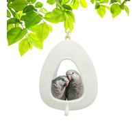 Bsbkoj Pequeño para Pájaros Cueva Hamaca con Forma de Huevo