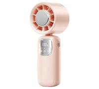 Bsbkoj Portable Fan, Quiet Plegable USB Recargable Handheld Cooling Fan with Compact Design, Personal Air Circulator for Travel, Outdoor, Beach, Tent, Desk, Garden, Gimnasio, School Use