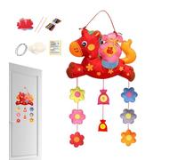 Bsbkoj Portable Sewing Kit, Hand Horse Craft, 9.1 Inches Home Set with Fun Build, Soft Felt Material, Creative Embroidery Tool with Cute Style, Daily Entertainment Toy for Children & Boy