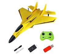 Bsbkoj RC Plane Lights, Remote Controlled Aircraft Glider, Outdoor Planes Toys, 2.4GHz RC Airplane for Kids and Beginners, Easy Flying Toy with Remotes, 11.22x8.27x2.95 Inches
