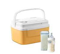 Bsbkoj Refrigerador de camping, aire libre para el coche, portátil Ice Chest, refrigerador de coche a prueba de fugas con mango, gran capacidad Beverage and Food Coolers for Picnic Travel Adventure