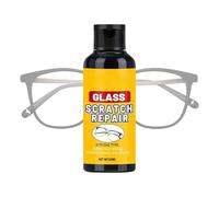 Bsbkoj Removedor de arañazos para lentes, limpiadora protectora con toalla, kit de limpieza de reparación de arañazos para gafas, para viajes diarios, hogar, escuela, cuidado de restauración