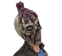 Bsbkoj Skull Covering, Realistic Creepy Halloween with Full Design and Breathable Fit, Horror Cosplay Costume Gear, Party Role Play Accessory for Haunted House Events