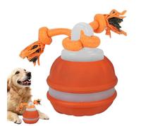 Bsbkoj Smart Dog Ball, Automatic Rolling Toy, 3.15x2.36 Inches Colorful Chew Ball, Interactive Exercise Aid, Teeth Cleaning Design, 1-Pack Multicolor, Ideal for Puppies and Small Pets