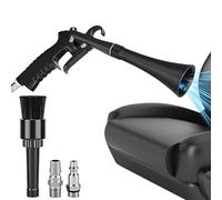 Bsbkoj Soplador para Detailing De Coches | Limpiador Secador De Polvo para Asientos Y Alfombras,con Cepillo Y Conector Soplador Quitapolvo,PC Ordenador Portátil Gadgets Hogar Oficina Escritorio TV