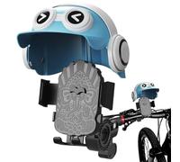 Bsbkoj Soporte para teléfono móvil para motocicletas | Soporte para smartphone bicicleta con soporte para casco | Accesorios para bicicleta para navegación, llamadas, grabación de vídeo, transmisión