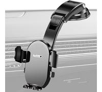 Bsbkoj Suction Cup Phone Holder for Car 4,7-7,2 pulgadas Mount with Vacuum Base, Attachment with Adjustable Arm, Bracket, Mobile Support with 360 Style, Dashboard Cradle for Car & Truck Mobile Phone
