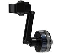 Bsbkoj Suction Phone Mount, 360 Rotating Car Phone Holder, 4.96x4.21x2.36 inches, Black, Compact Strong Vacuum Grip, Flexible Dashboard Mobile Stand, Global Smartphone Compatibility