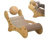 Bsbkoj Tabla para rascar gatos | Juguete curvado multiusos - Almohadilla rascadora para gatos - para muebles del hogar, suelo, exterior, interior, dormitorio, sala de estar, esquina