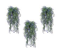 Bsbkoj Toprooms Artificial Hanging Ivy, 30.31x9.84x5.91 Inch Faux Hanging Plants, Faux Greenery Wall Decor, Lifelike Ivy Vine for Shelf Home Office, Silk Build for Indoor Outdoor Decor