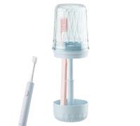 Bsbkoj Travel Toothbrush Holder, Portable Lightweight Case, Waterproof Compact Organizer, Multi-Functional Toiletry for Vacations, Trips, Bathrooms, Hotels, Keeping Clean and Organized