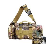 Bsbkoj Tree Stand Bag, Large Capacity Hunting Bag, Camuflaje Treestand Storage Carrier, Waterproof with Multiple Pockets, Hunting Fanny Pack with Straps for Men Hunters