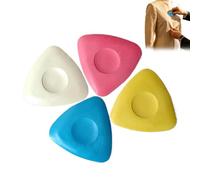Bsbkoj Triángulo Sewing Chalk, 7 x 7 x 0,5 cm Fabric Markers, Professional Grade Gypsum & Limestone, Herramienta ergonómica de manualidades con estilo moderno, equipo de marcado para estudio y taller