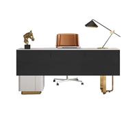 Bsbkoj Under Desk Privacy Panel, Modesty Screen, Black Wire Concealing Skirt, Cable Management Screen with Modern Style, Felt/Fabric Material with Desktop Build, Home Office for Studio