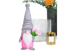 Bsbkoj Valentines Day Gnomes, Cute Holiday Gnomes, Valentine's Day Flower Gnomes, Tabletop Valentine Decor, Wedding Housewarming Decor, Unique GNOME for Mother's Day, Holiday GNOME Figurines