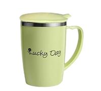Bsbkoj - Vaso antiderrame para adultos, 350 ml, taza para personas mayores, tazas isotermas adaptadas | para pacientes hospitalarios Ayudantes a centros de atención