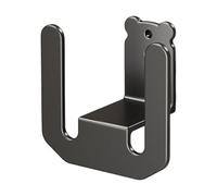 Bsbkoj Wall Slipper Rack, Compact Hanger 3.4x1.7 Inches Storage Hook with Hanging Feature, Sturdy Shoe Holder, Sleek White Bracket with Modern Style, Slipper Display for Bedroom