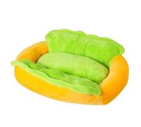 Bsbkoj Warm Dog Beds, Detachable Stuffed Pet Bed, Winter Sleeping Bed with Zipper, Anti-Slip Furniture for Courtyard, Study Room, Balcony, Small to Large Dogs, 21.65x8.27 Inches