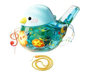 Bsbkoj Water Bird Whistle, Realistic Musical Toy, 9,5 x 6 x 6 cm Device with Chamber, Durable Instrument, Novelty Whistle with Colorful Style, Sensory Toy for Boys & Girls School Travel