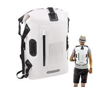 Bsbkoj Waterproof Dry Sack Bag, 30L Lightweight Outdoor Backpack, PVC Dry & Wet Separation Bag Portable Compact Versatile Ideal for Workout & Travel, 16.93x5.91x28.35inc Before Folding