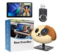 Bsbkoj Wireless Adapter with 1080P Camera, Wired to Wireless Converter with 150° Wide Angle Lens, Plug and Play Dash CAM & Car Seat Monitor, Travel Tech for Long Distance Driving Road Trip