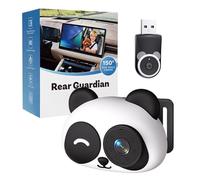 Bsbkoj Wireless Adapter with 1080P Camera, Wired to Wireless Converter with 150° Wide Angle Lens, Plug and Play Dash CAM & Car Seat Monitor, Travel Tech for Long Distance Driving Road Trip