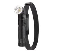 Bsbkoj Work Light, Rechargeable Shop Lamp, Torch with Swivel Head, Metal Handheld Flashlight, Portable Inspection Tool with Folding Style, Task Light for Walking Outdoor Gear