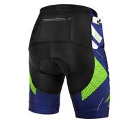 BSBUY Culotte Ciclismo Hombre, Ciclismo Pantalones Cortos Compresión con 5D Gel Acolchado, MTB, Culote Ciclista Hombre, Antideslizantes, Transpirables, M
