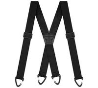 BSBUY Tirantes Hombre, 3.8cm Ancho Tirantes para Pantalones Hombre con Gancho Práctico, Elegante Retro Y Forma Tirantes Caballero Adjustable, Accesorio Traje Hombre de Business Fiesta Boda, 80-120cm