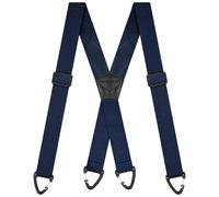 BSBUY Tirantes Hombre, 3.8cm Ancho Tirantes para Pantalones Hombre con Gancho Práctico, Elegante Retro Y Forma Tirantes Caballero Adjustable, Accesorio Traje Hombre de Business Fiesta Boda, 80-120cm